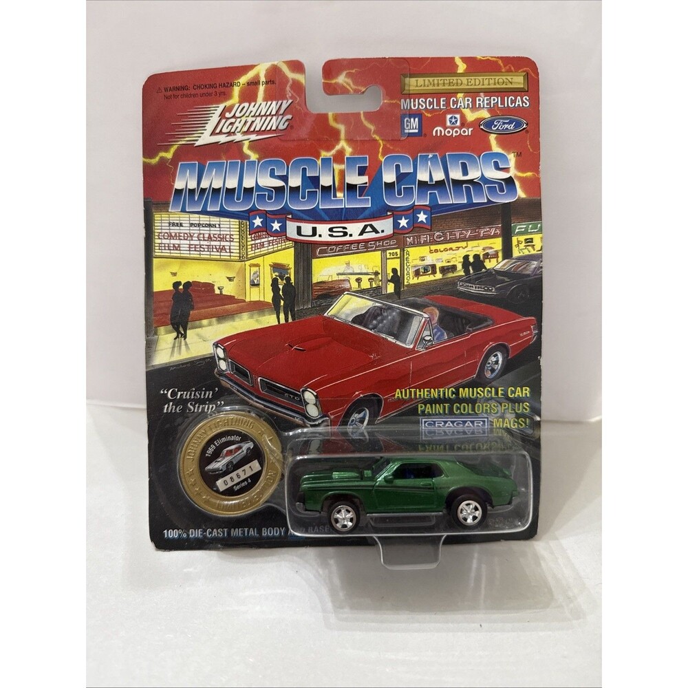 1994 Johnny Lightning Muscle Cars USA Series 5 1969 GTO Judge Green